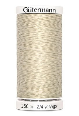 Gutermann Sew All 50wt 250m 5ct Bone