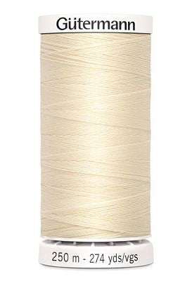 Gutermann Sew All 50wt 250m 5ct Ivory