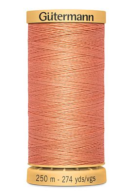 Gutermann Natural Cotton 50wt 250m 5ct Light Rose