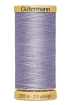 Gutermann Natural Cotton 50wt 250m 5ct Lavender
