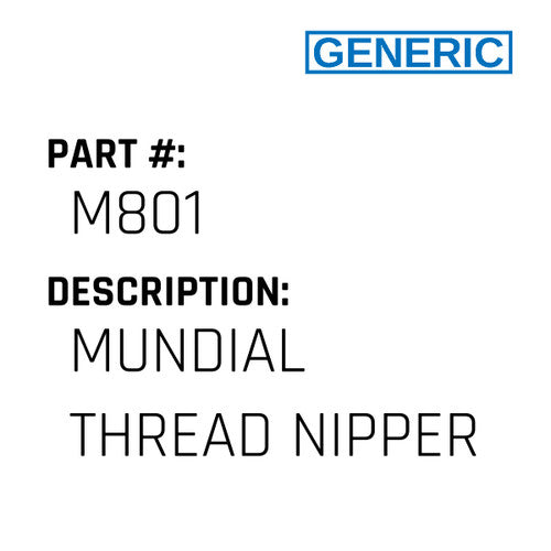 Mundial Thread Nipper - Generic #M801