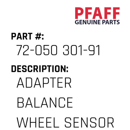 Adapter Balance Wheel Sensor - Pfaff #72-050 301-91