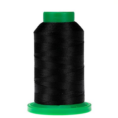 Isacord 1000m Polyester - Black