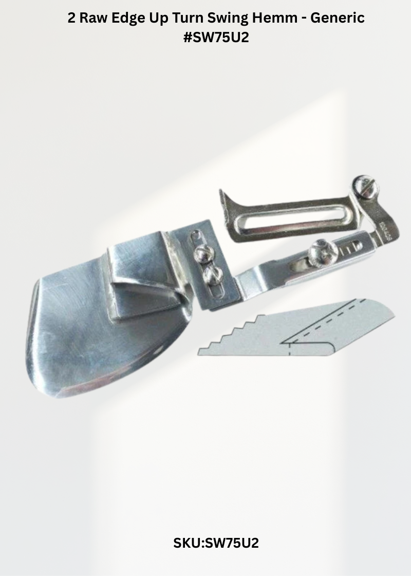 2 Raw Edge Up Turn Swing Hemm - Generic #SW75U2
