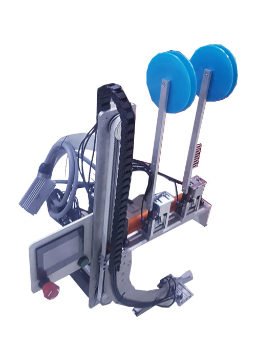 Feeding automat system for under back pocket Attaching - Empenzo Automated Sewing Systems