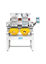 EPZ-BC-1502 – 2 Head Commercial Embroidery Machine – 400×450mm