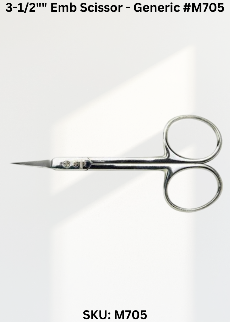 3-1/2"" Emb Scissor - Generic #M705