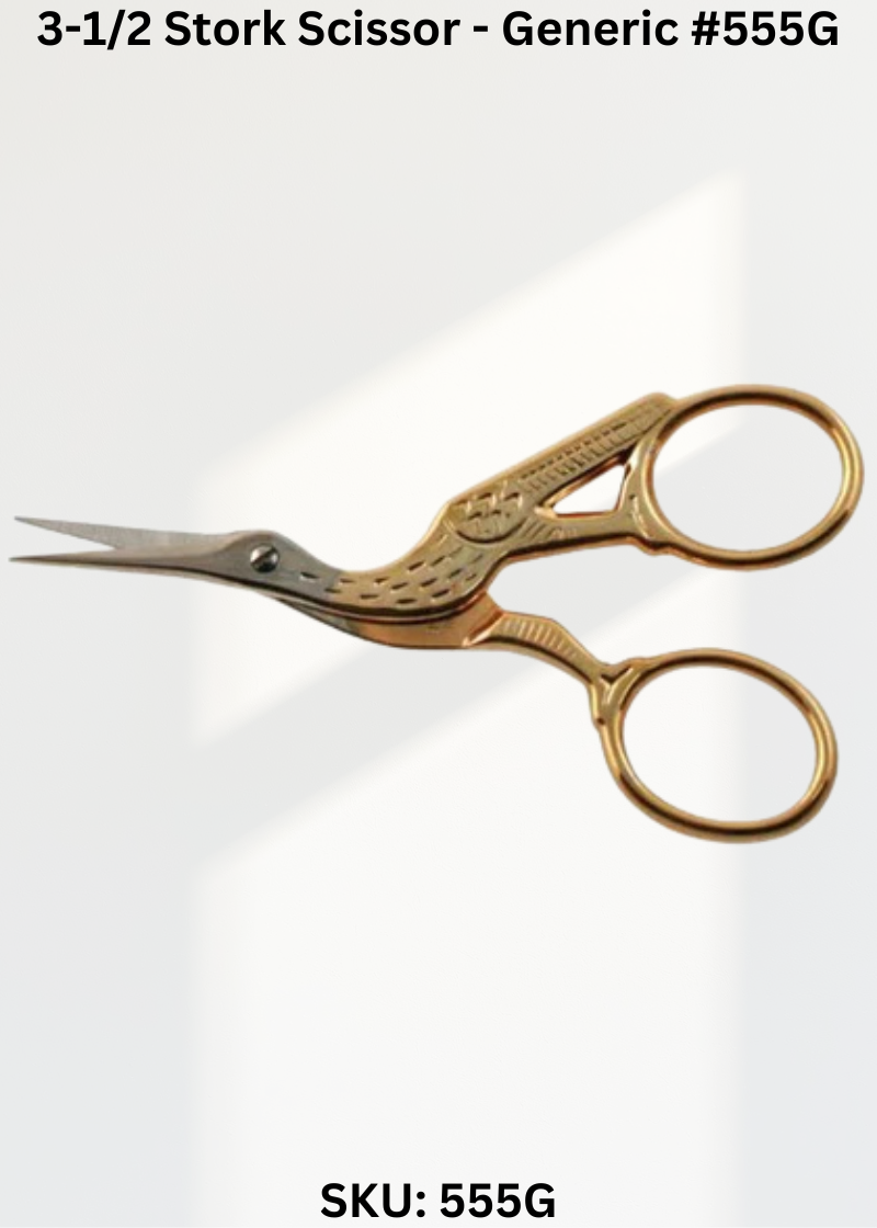 3-1/2 Stork Scissor - Generic #555G