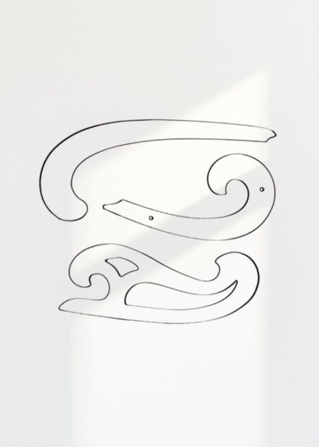 3-Clear Pl Fr Curves - Universal FG10-000