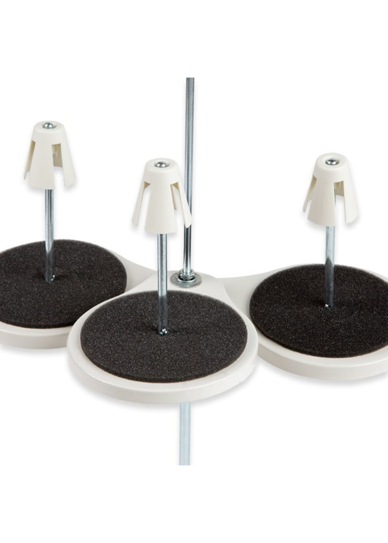 3-Cone Thread Stand Holder – 22" Commercial Sewing Accessory