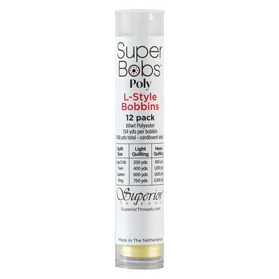 Superior Threads Super Bobs Poly 12pk L-Style-Rainbow