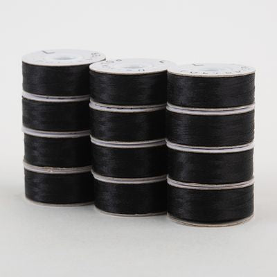 Superior Threads Super Bobs Poly 72pk L-Style-Black