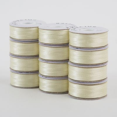 Superior Threads Super Bobs Poly 72pk L-Style-Ivory