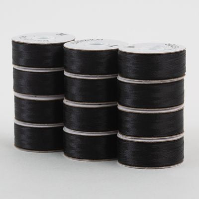 Superior Threads Super Bobs Poly 72pk M-Style-Black