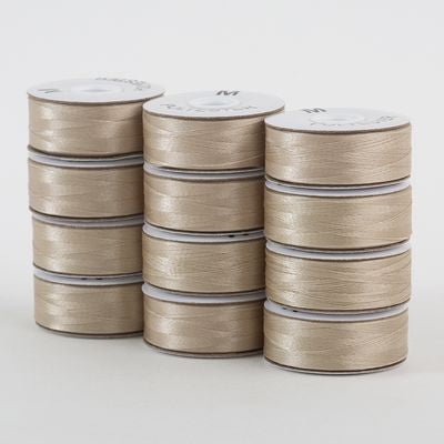 Superior Threads Super Bobs Poly 72pk M-Style-Beige