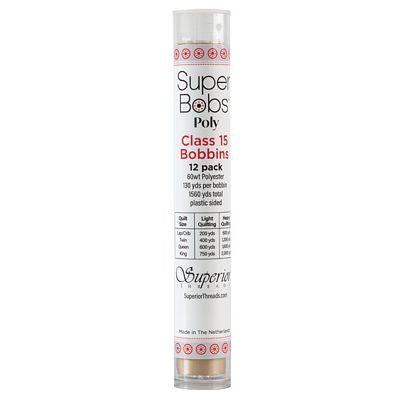 Superior Threads Super Bobs Poly 12pk A-Style-Beach
