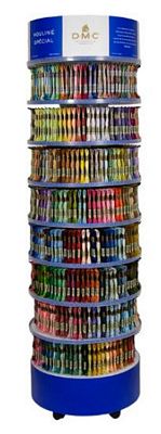 Display Dmc Embroidery Floss Floor Spinner Rack