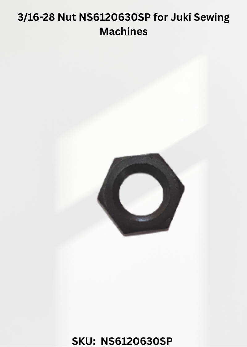 3/16-28 Nut NS6120630SP for Juki Sewing Machines