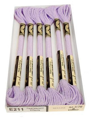 DMC Light Effects 8m 6ct Lilac
