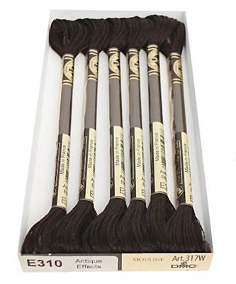 DMC Light Effects 8m 6ct Ebony