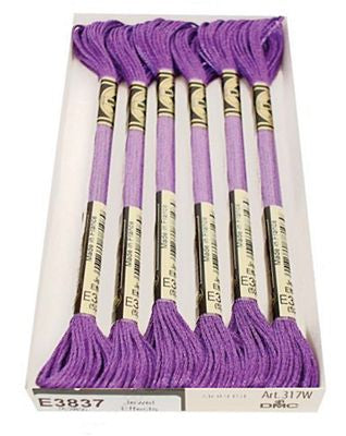 DMC Light Effects 8m 6ct Purple Ruby