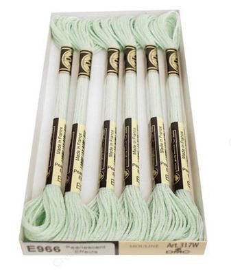 DMC Light Effects 8m 6ct Lime