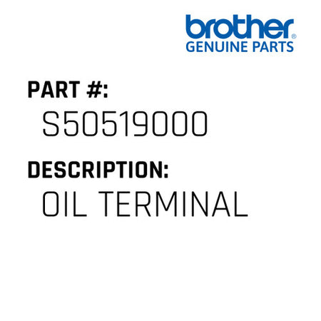 Oil Terminal - Brother #S50519000