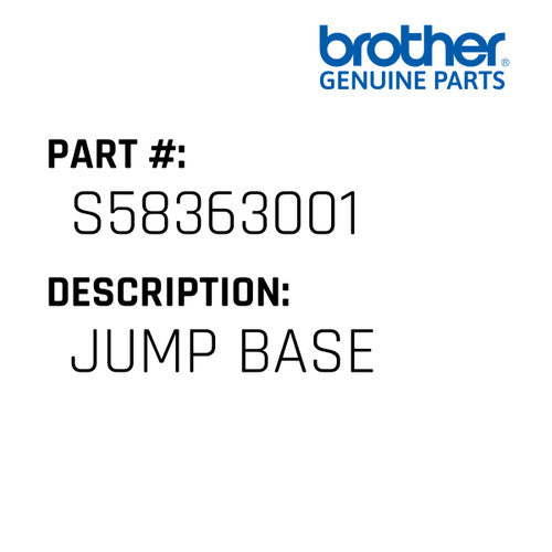 Jump Base - Brother #S58363001