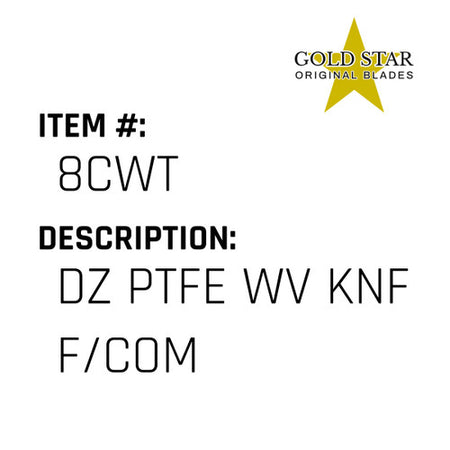Dz Ptfe Wv Knf F/Com - Gold Star #8CWT
