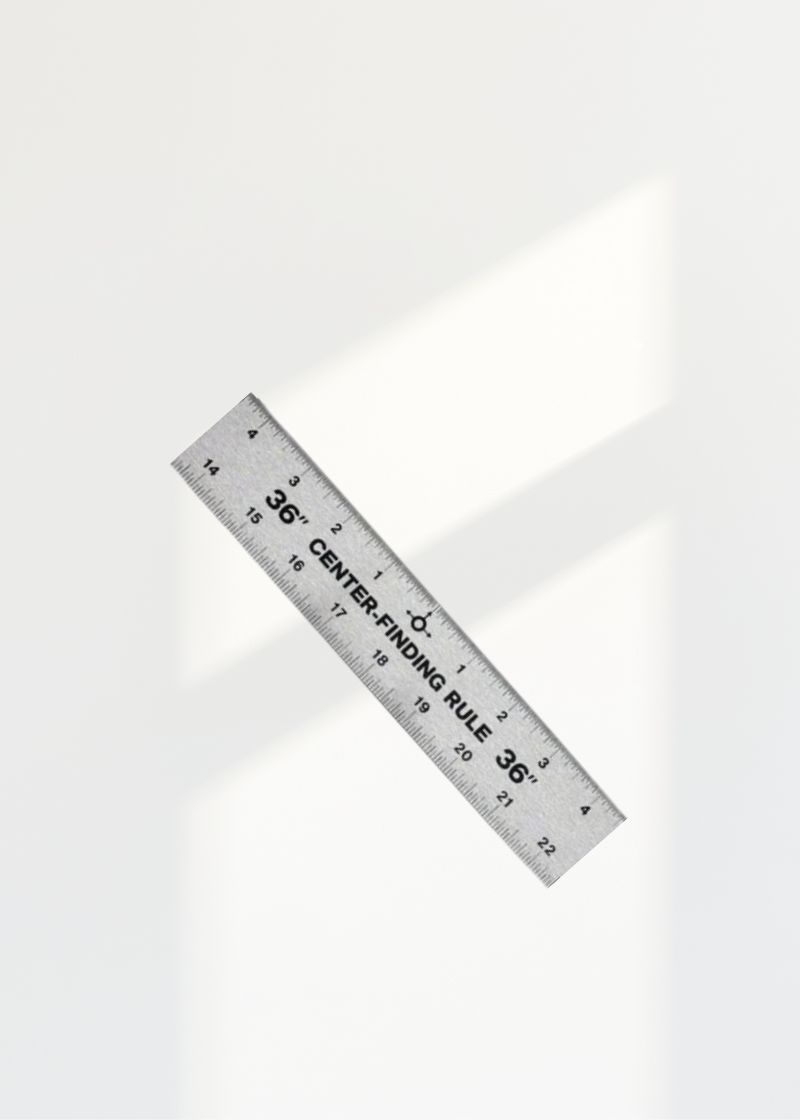 36 Center Find Rule - Universal FG23-136