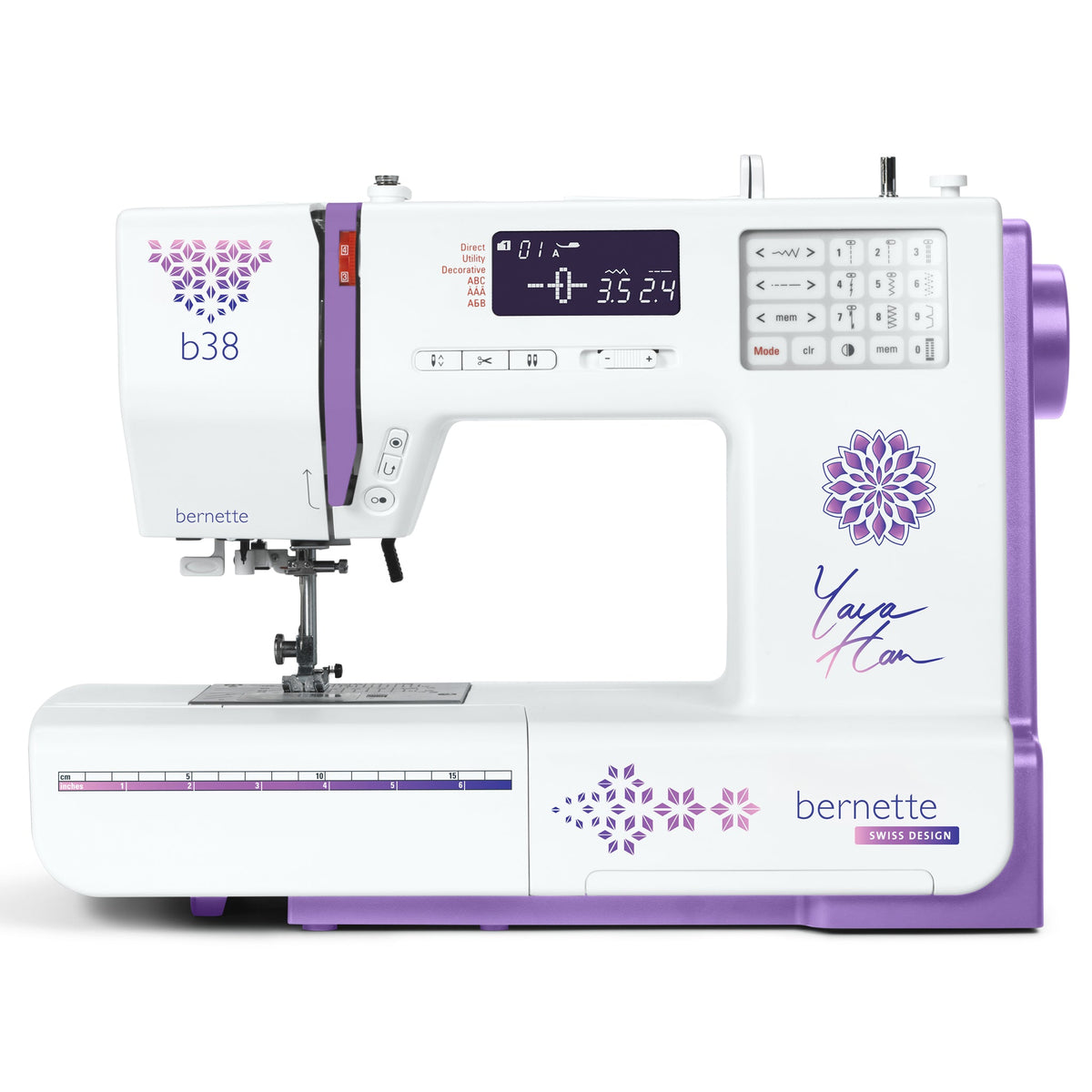 bernette 38 Yaya Han Edition Computerized Sewing Machine with FREE Bundle