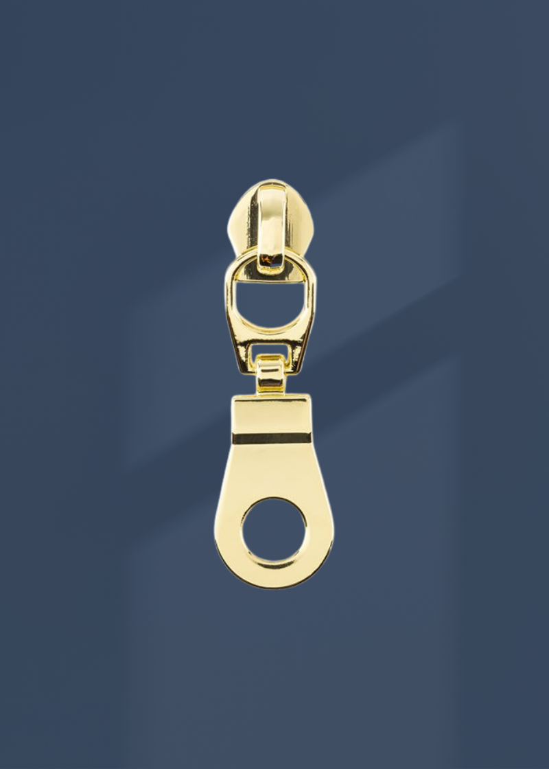 #3 Metallic Nylon Donut Zipper Pulls