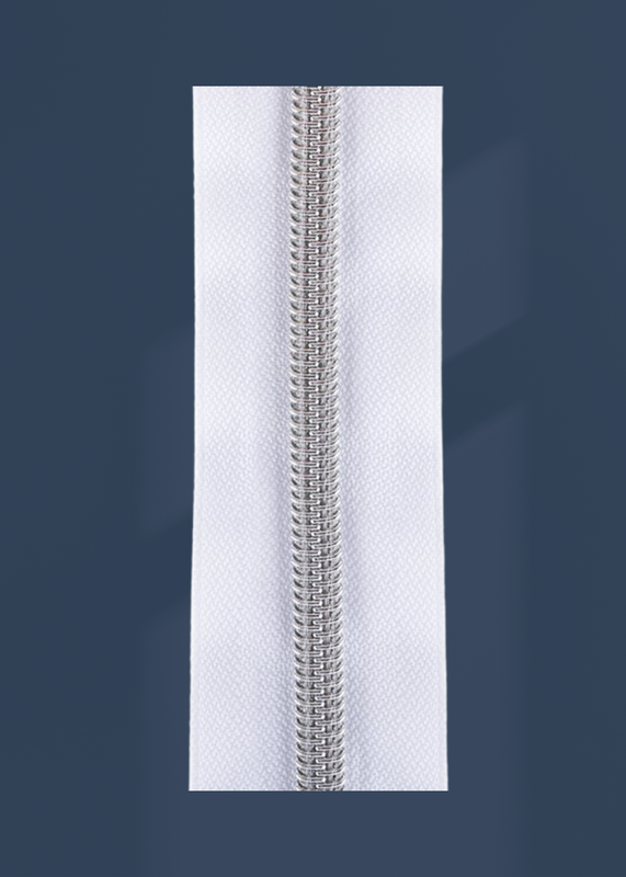#3 Nickel Metallic Nylon Coil Continuous Zipper Roll