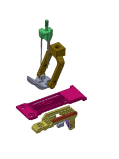 Feed Off The Arm Machine Differential 3 Needle Denim AGM KZ1080 DFX