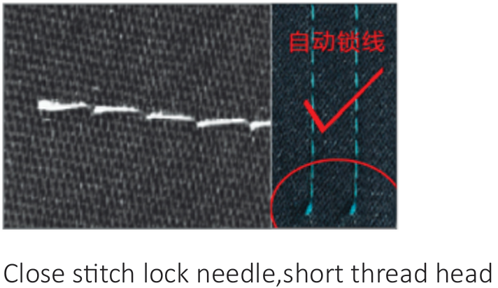 Light to Medium Integrated Computerized Single Stepping Motor Single  Needle Lockstitch Sewing Machine