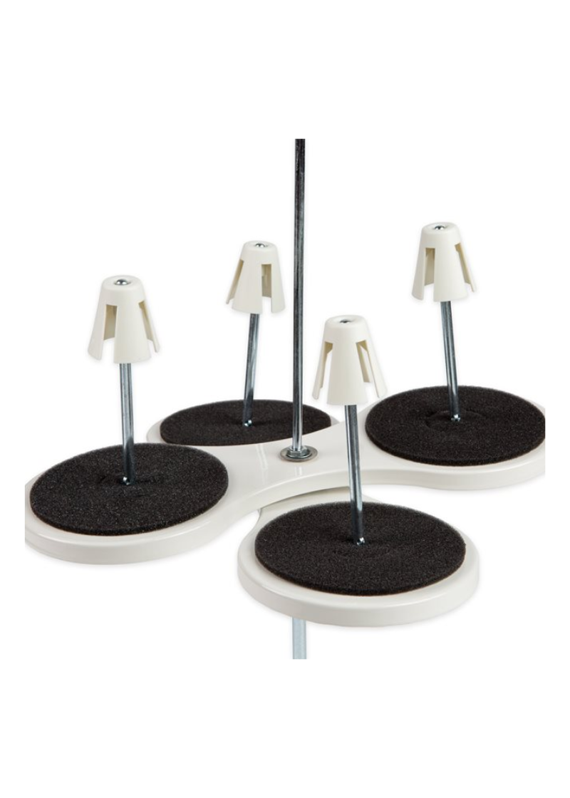 4-Cone Commercial Thread Stand Holder – 22" Industrial Sewing Accessory