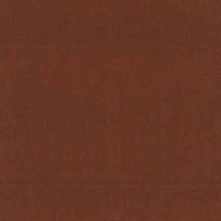 Artisan Cotton Fabric Collection - Bark/Vermillion