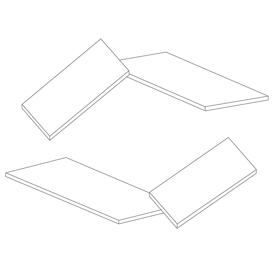 Cutter Blades (4pcs), Juki #40174532