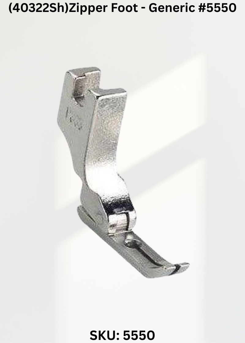 (40322Sh)Zipper Foot - Generic #5550