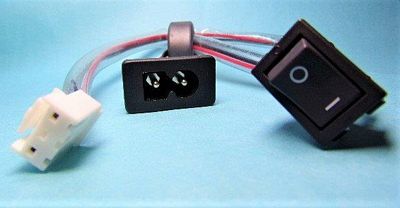 Power Switch Cord Assembly 120Volt Singer SEQS6700 – 416448201
