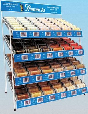 Presencia 60wt Cotton Sewing Thread Display