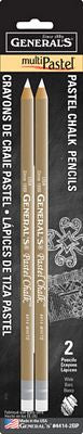 General Pencil Co. White MultiPastel Chalk Pencils