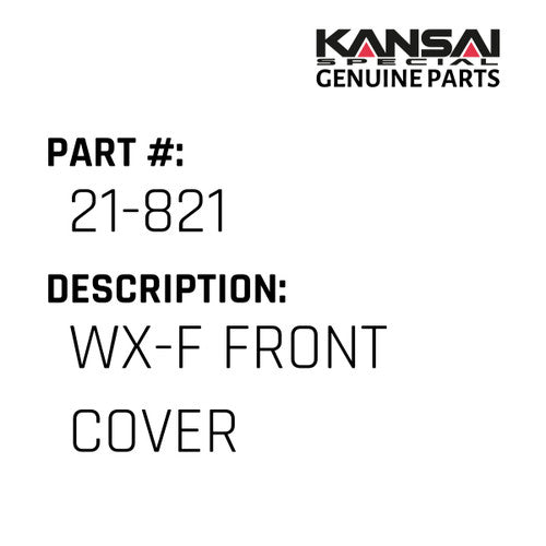 Wx-F Front Cover - Kansai Special #21-821
