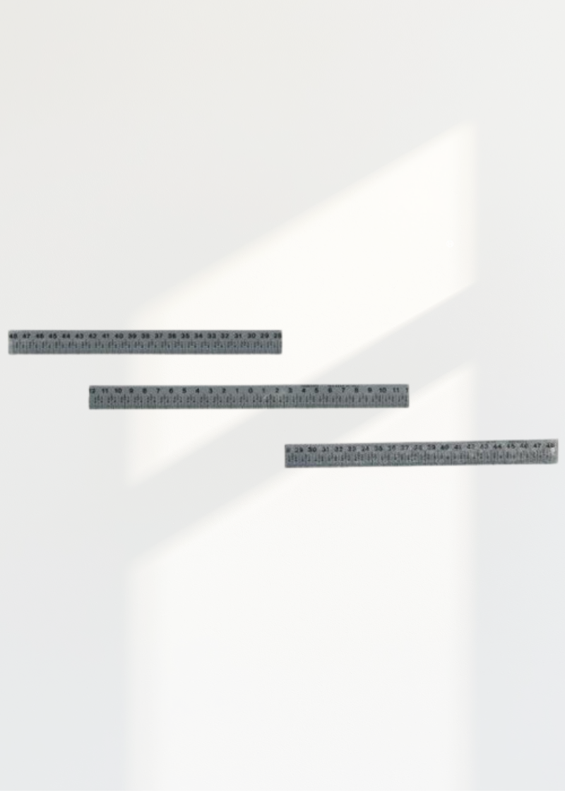 48 Hlf Sz Ctr Ruler - Universal FG43-148