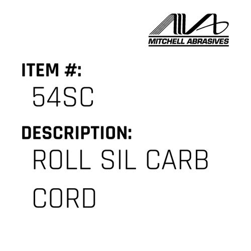 Roll Sil Carb Cord - Mitchells #54SC