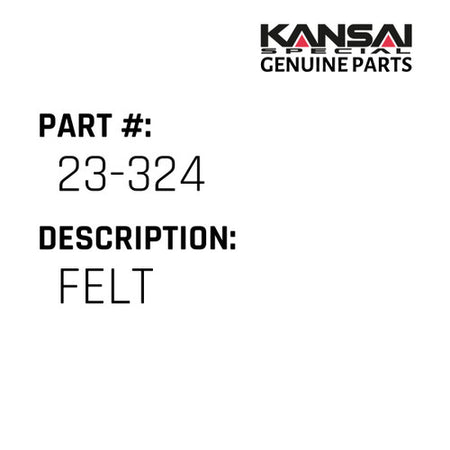 Felt - Kansai Special #23-324