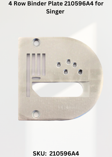 4 Row Binder Plate 210596A4 for Singer 457G, 457U Sewing Machine