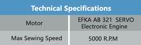 High Speed Feed-Off-The Arm For Light Material - Empenzo Automated Sewing Systems