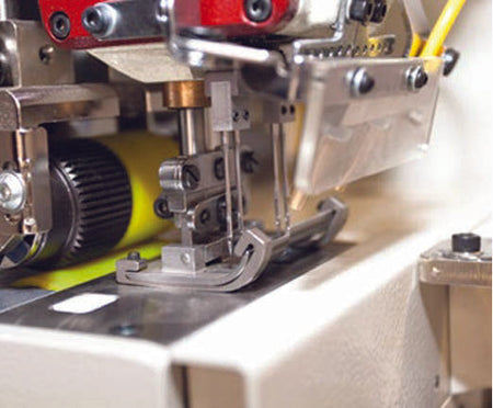 Automatic Straight/Curved Waistband Machine - Empenzo Automated Sewing Systems