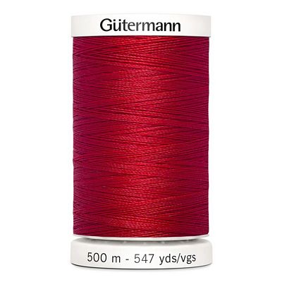 Gutermann Sew All Thread 500m 5ct Scarlet